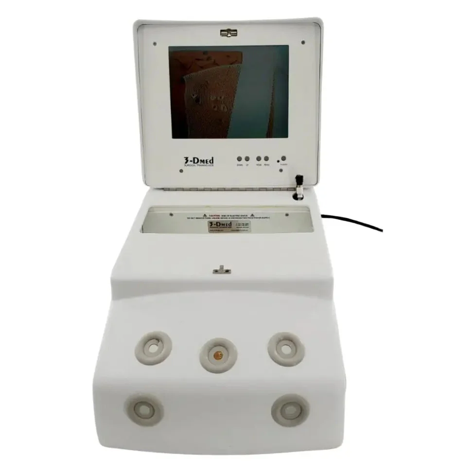 3-Dmed Surgical Endoscopy Training Aid Portable Workstation Laparoscopy AS IS