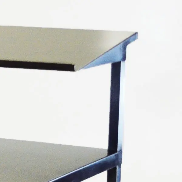 AcralMed TBL554/555/556 SS Table with Solid Upper Shelf - Image 3