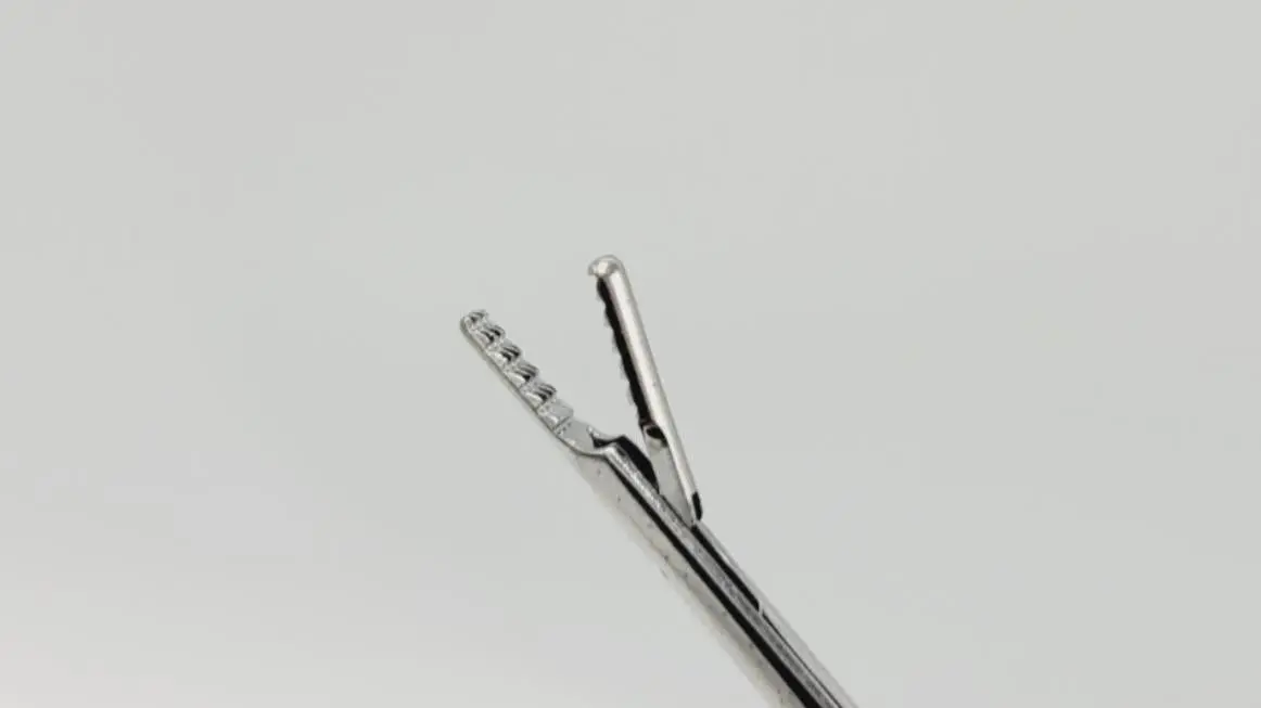 Acufex 011020 Alligator Grasper 2.7mm Straight Forceps Arthroscopy 9-1/2" - Image 2