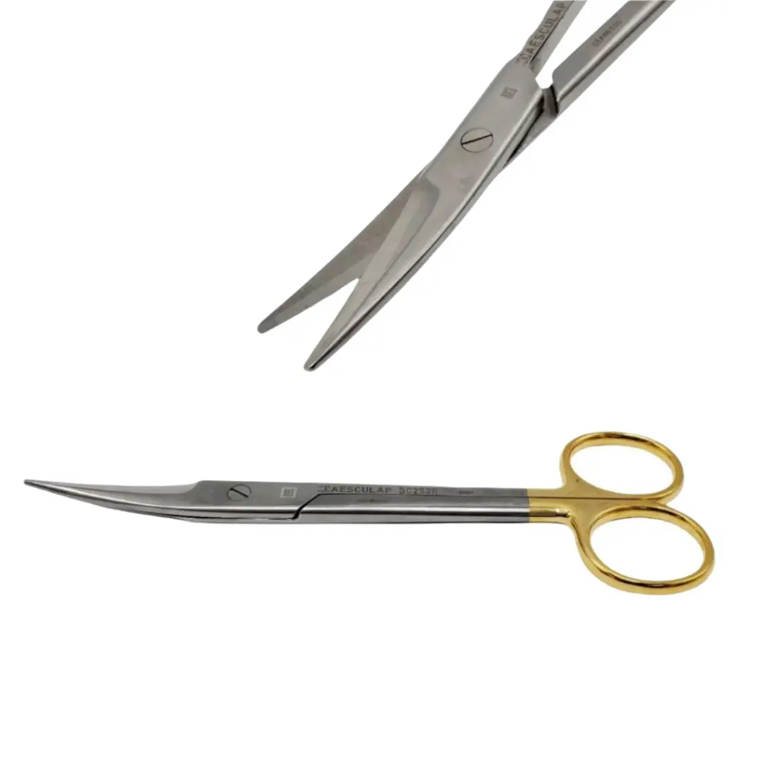 Aesculap BC253R Durotip TC Mayo Dissecting Scissors Curved 6.625in