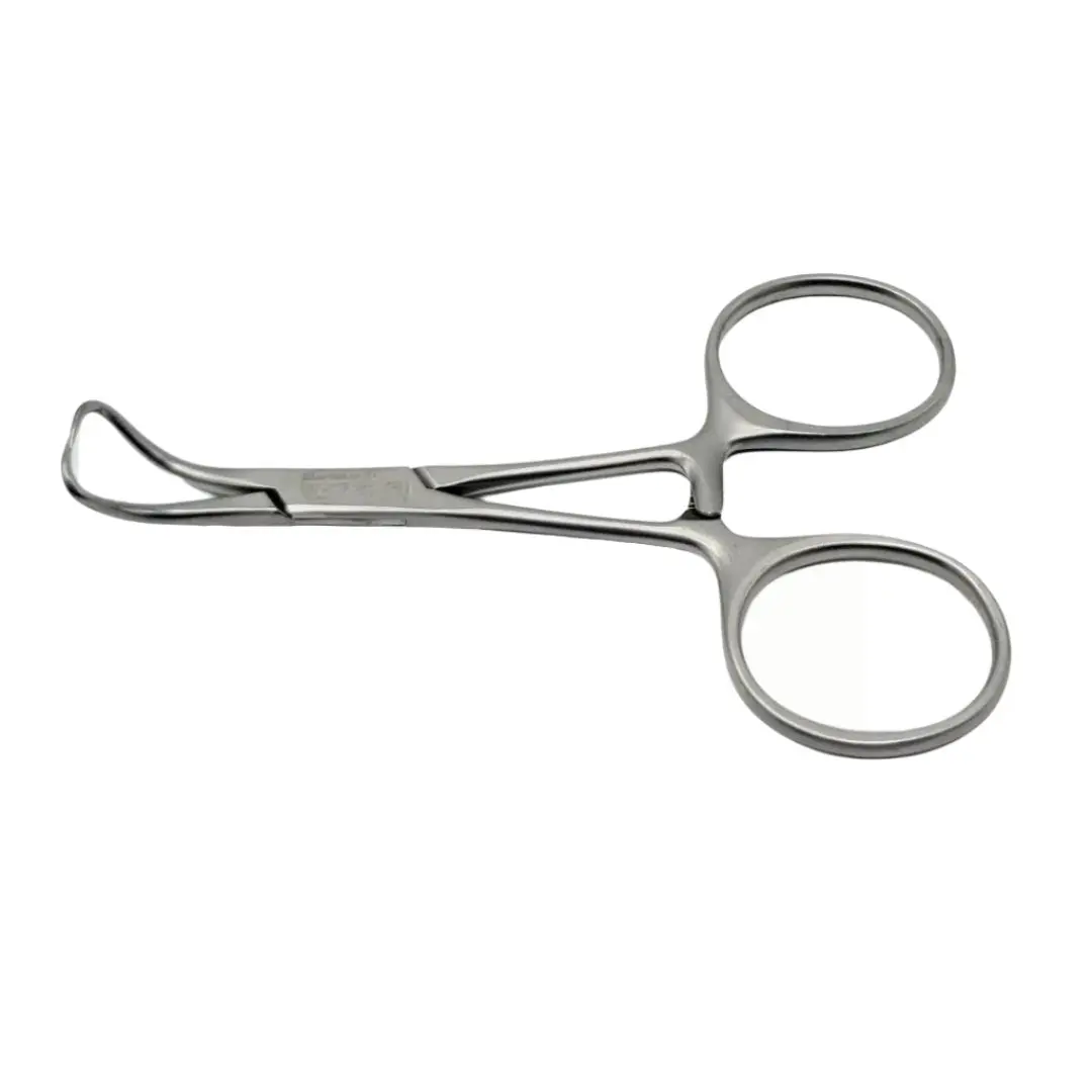 Aesculap BF431R Backhaus Towel Clamp, Curved, 3 1/2"
