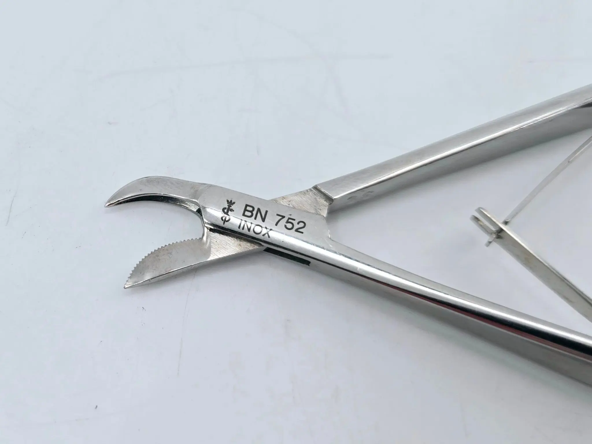 Aesculap BN752 Nasal Cutting Allis Tissue Forceps Double Ended 4.75in - Image 3