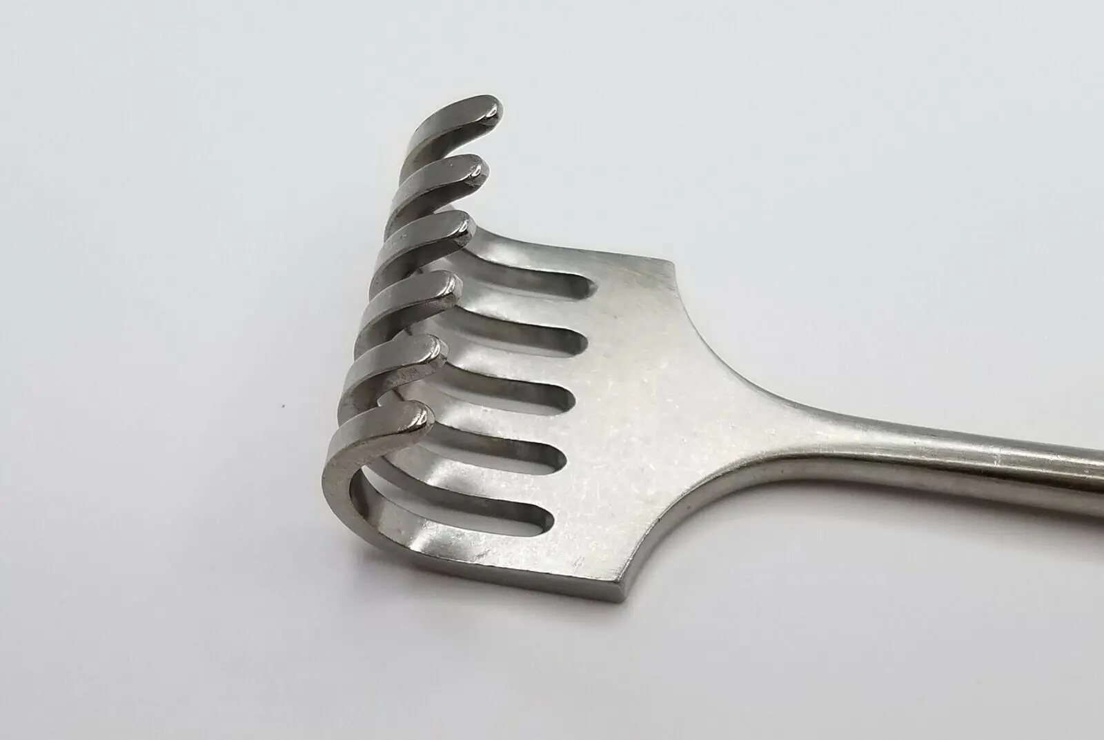 Aesculap BT276R Surgical Blunt 6-Pronged Kocher Retractor 8-3/4" Used - Image 2