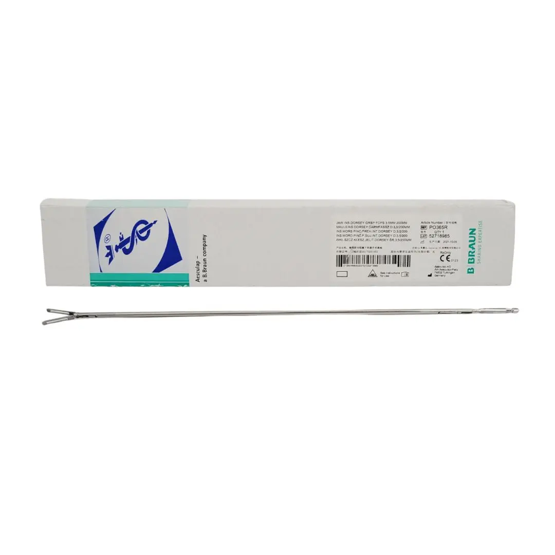 Aesculap PO365R ADTEC Mini Grasping Forceps Jaw Inserts Straight Serrated