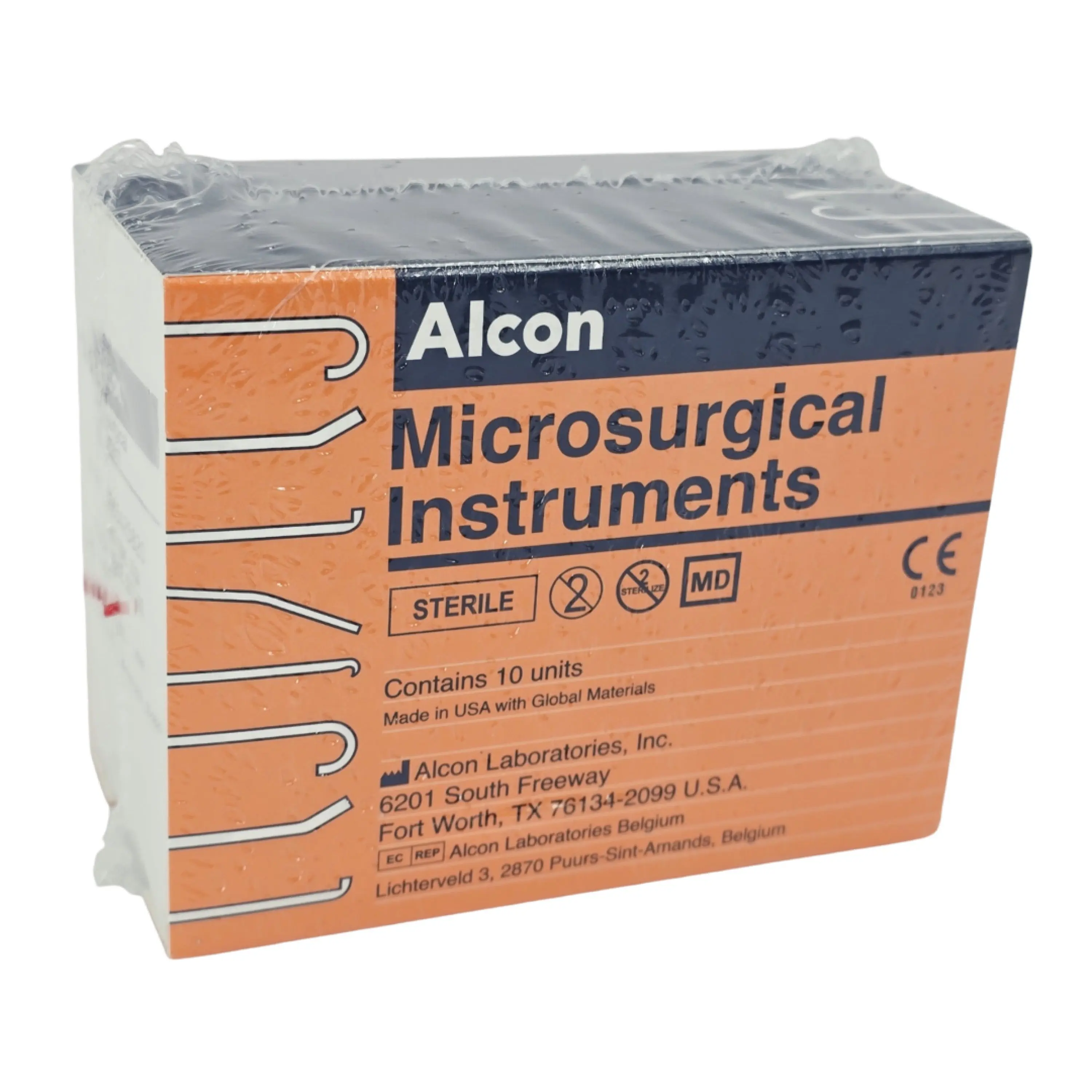 Alcon 8065425820 27G Angled Reverse Cutting Irrigating Cystitome – Box of 10 New