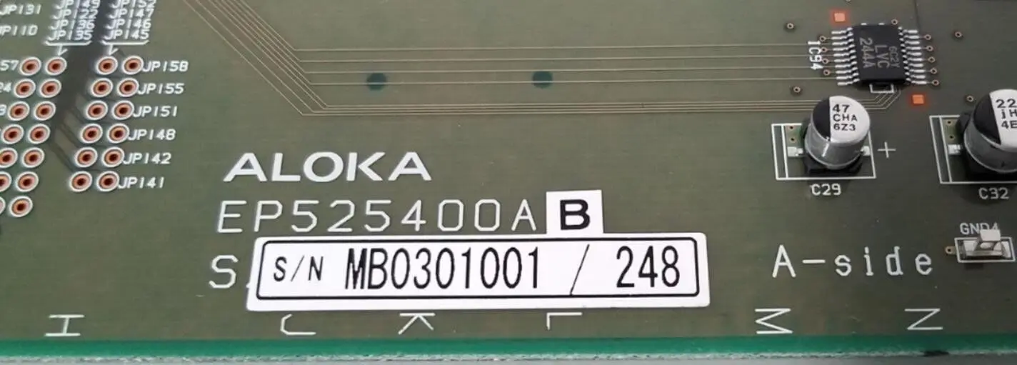 Aloka SSD-a5 Ultrasound PCB Board EP525400AB - Image 4