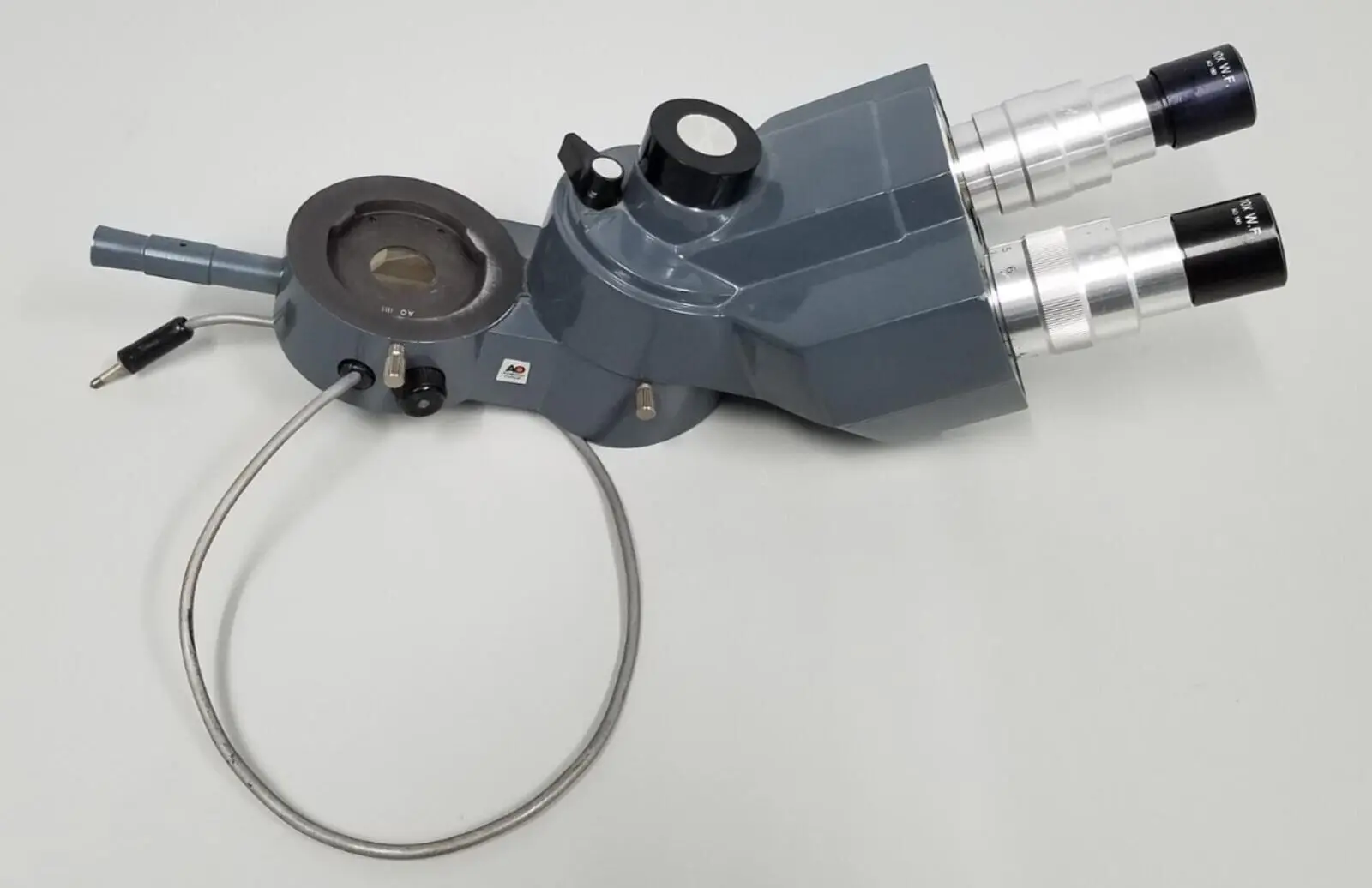 AO Scientific Microstar Surgical Microscope Binocular Head w/ 10 x W.F AO 180 - Image 2