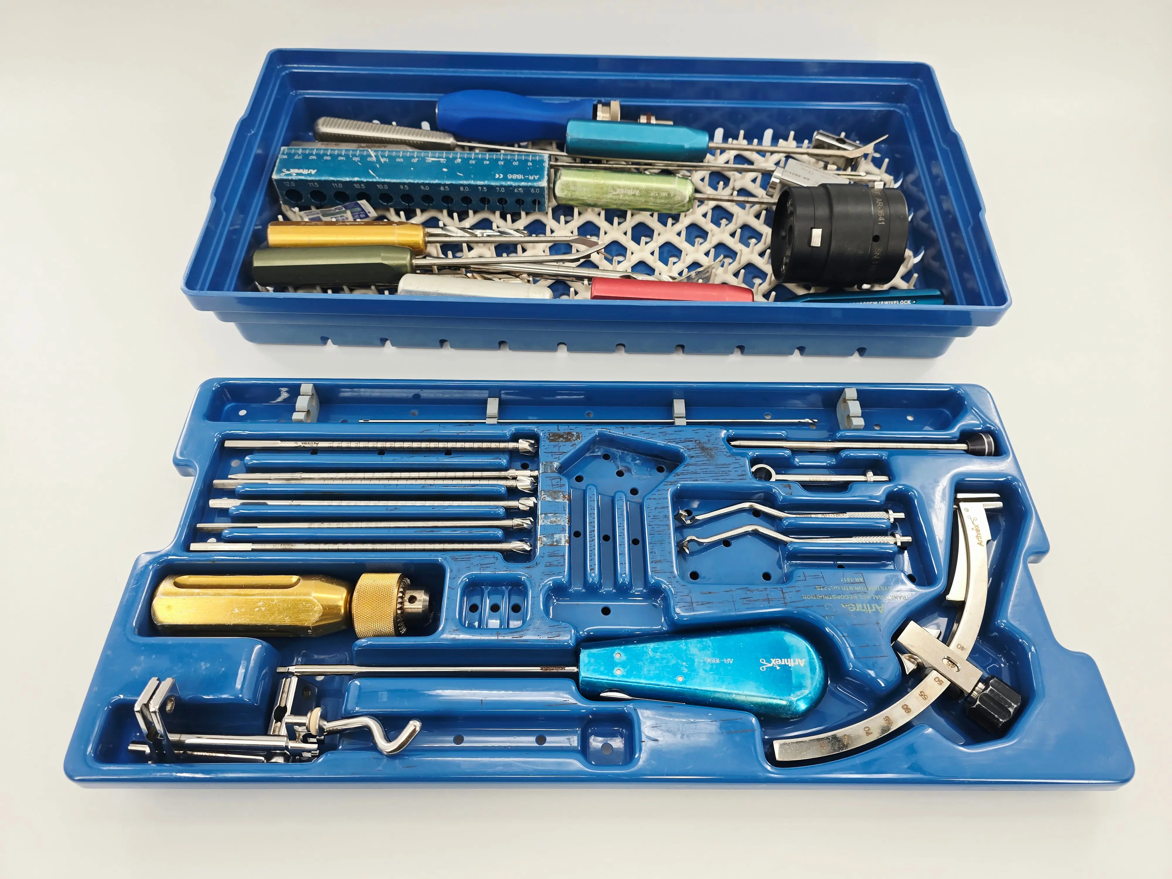 Arthrex ACL Transtibial Transportal Instrument Set 34pc w/ Case - Image 2