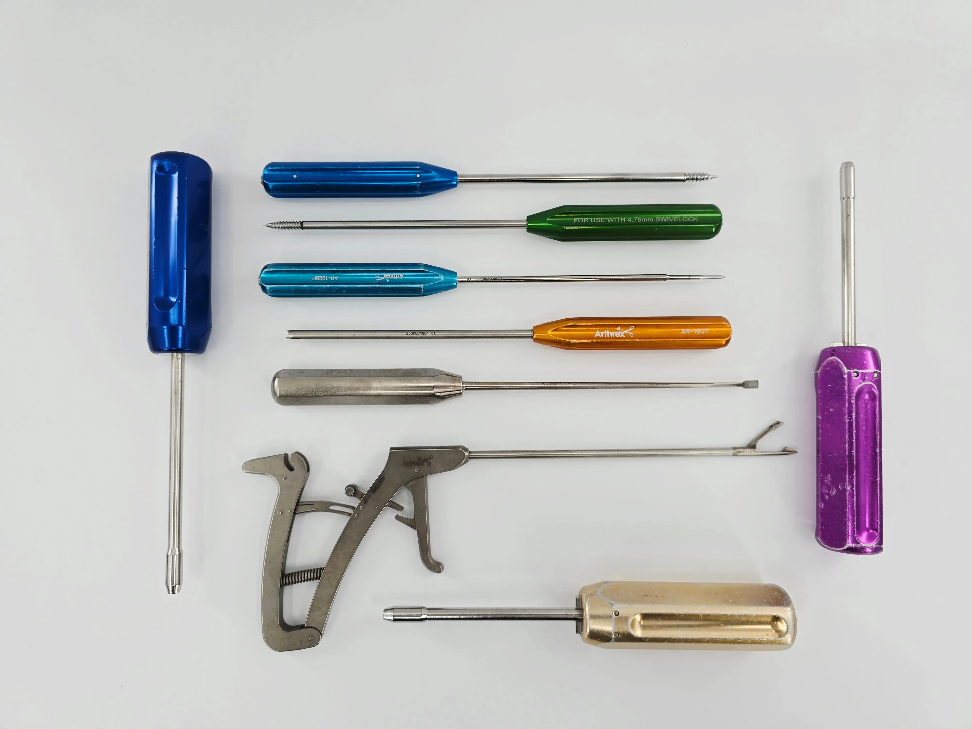 Arthrex Shoulder Instrument Set 27-Piece AR-8402C Sterilization Case Used - Image 4