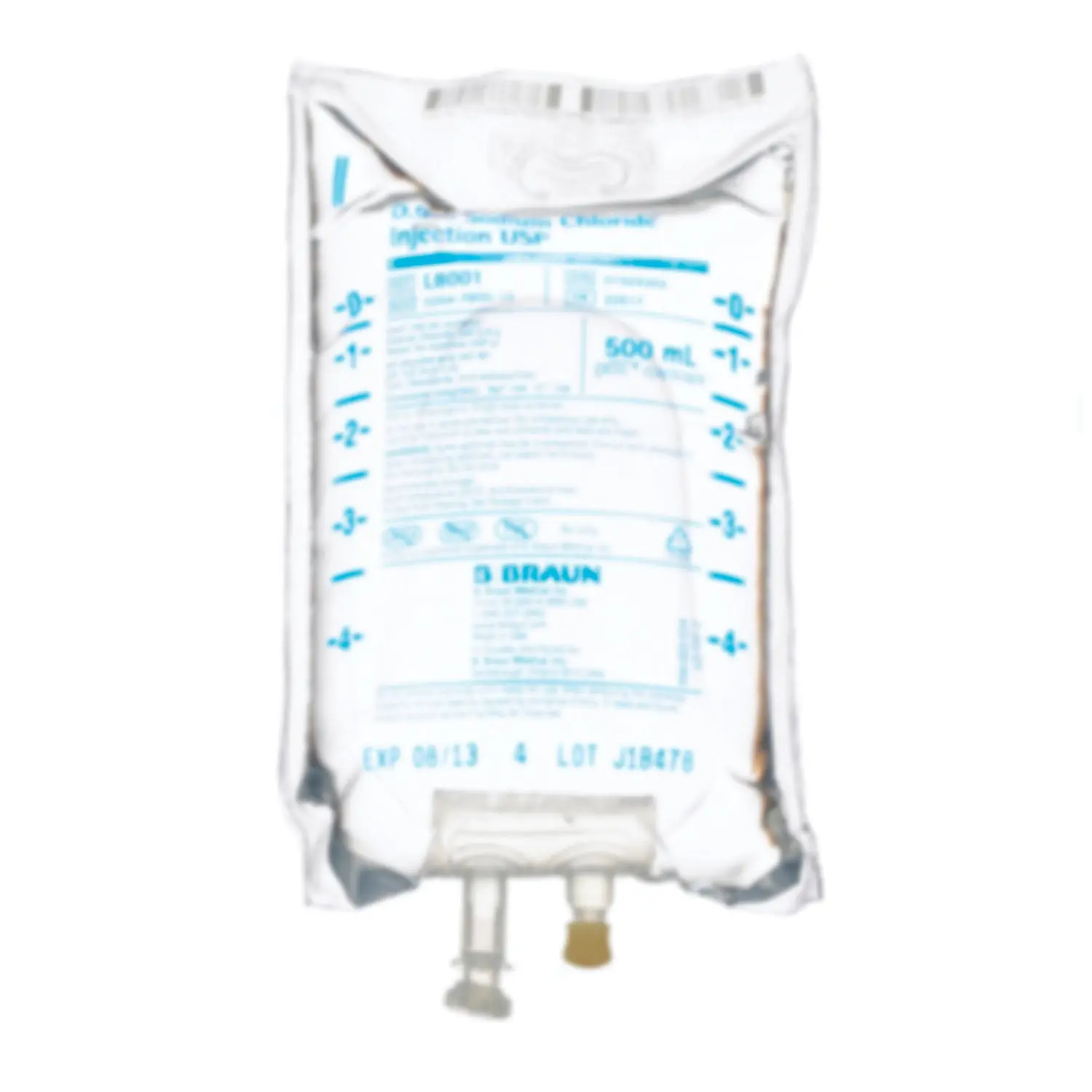 B BRAUN L8051 SODIUM CHLORIDE INJECTIONS USP Sodium Chloride Injections, 3%, 500mL, EXCEL® Container (Hypertonic), 24/cs Max weekly quantity allowed: 10
