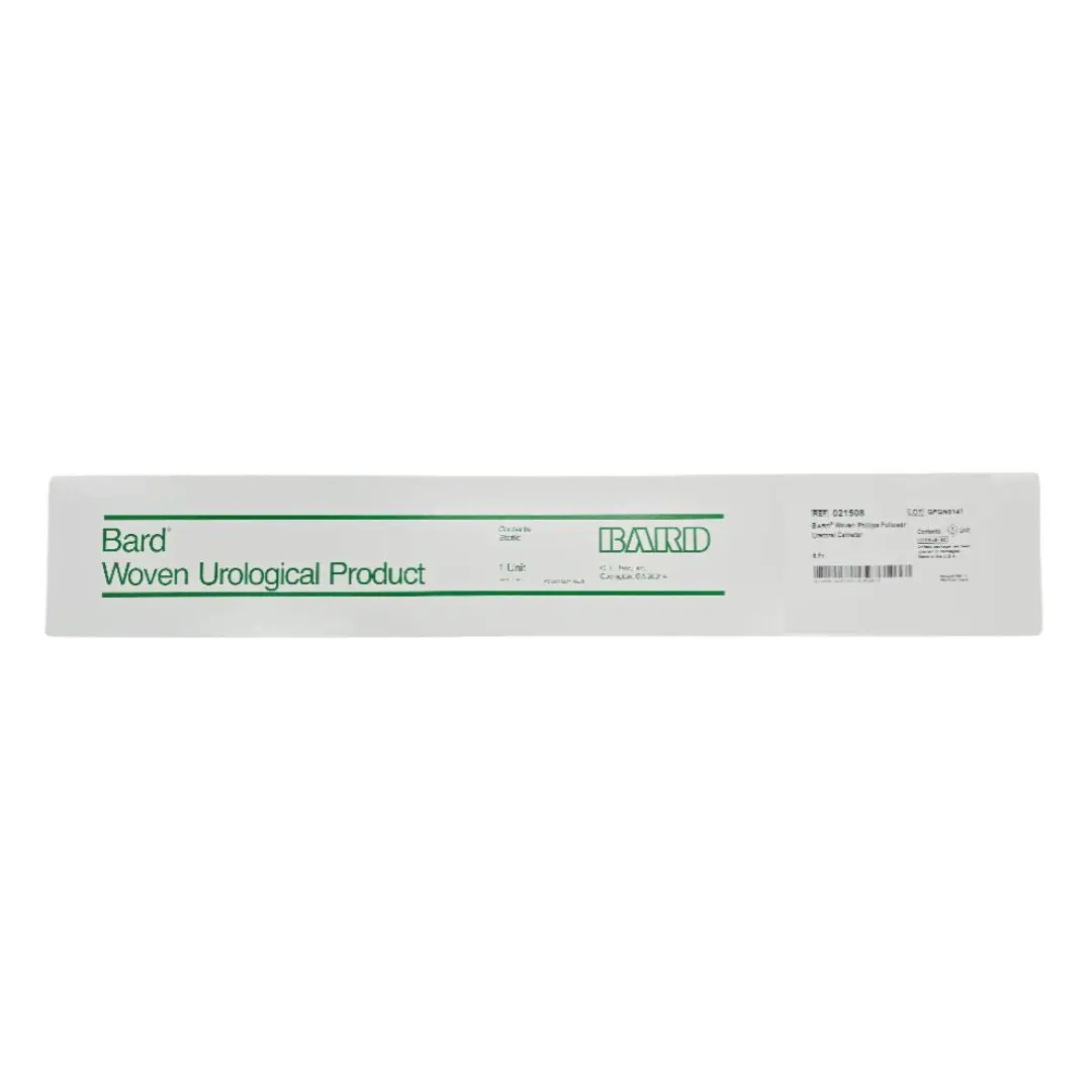 Bard 021508 Woven Phillips Follower Urethral Catheter 8 Fr. 1/EA