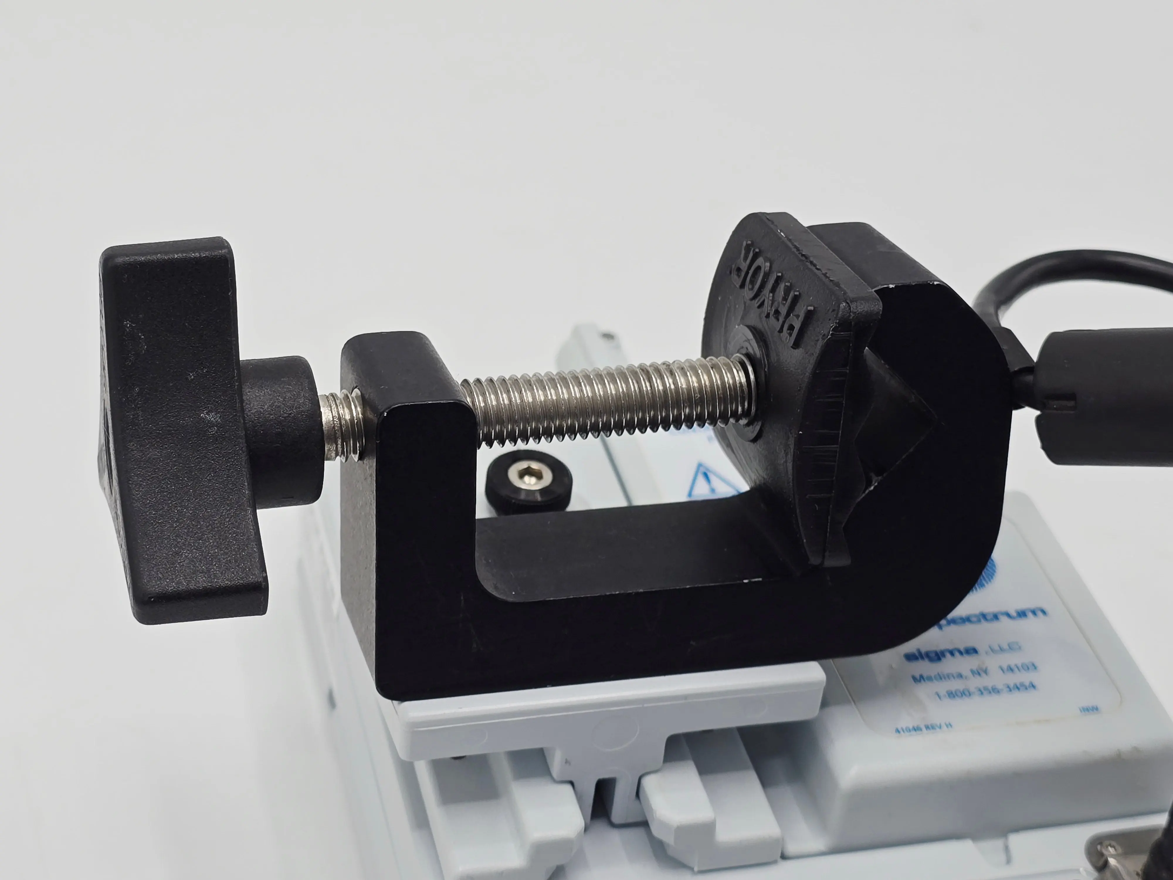 Baxter Sigma Spectrum 35162 Infusion Pump w/ Clamp Power Adapter Battery - Image 3