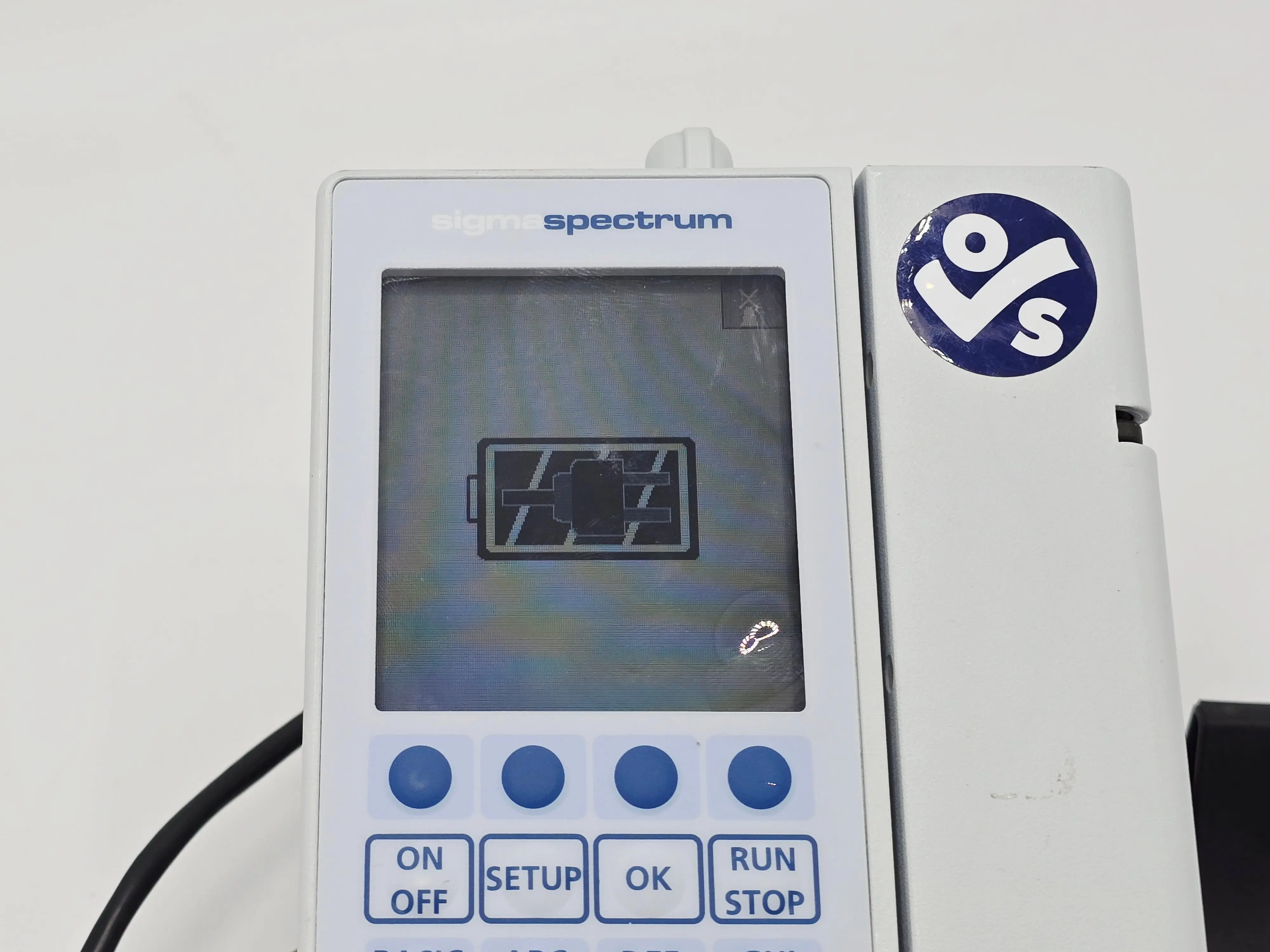 Baxter Sigma Spectrum 35162 Infusion Pump w/ Clamp Power Adapter Battery - Image 6