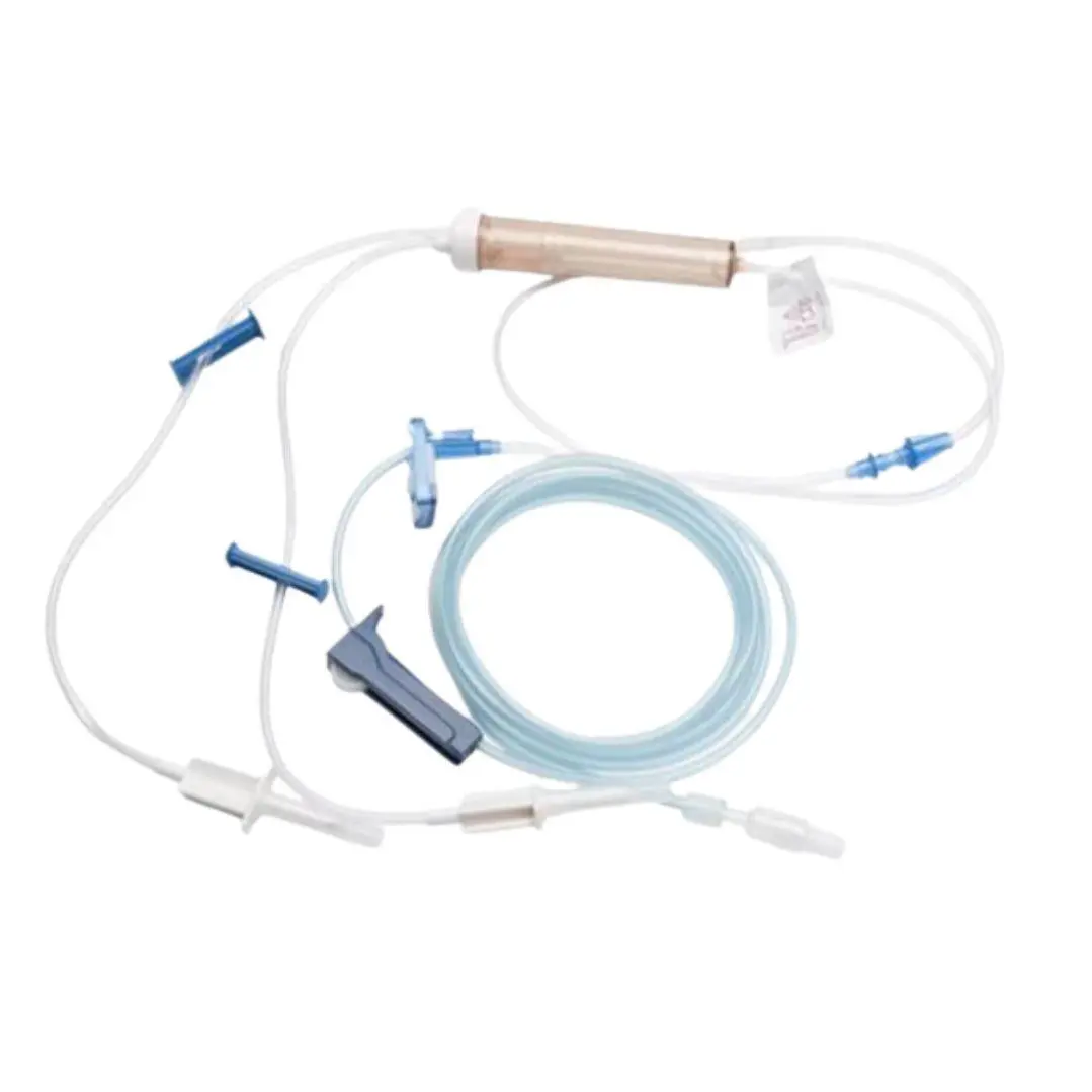 BD 10062818 Alaris Pump Infusion Blood Set 180 Micron 2 Blunt Spikes Box of 10 - Image 2