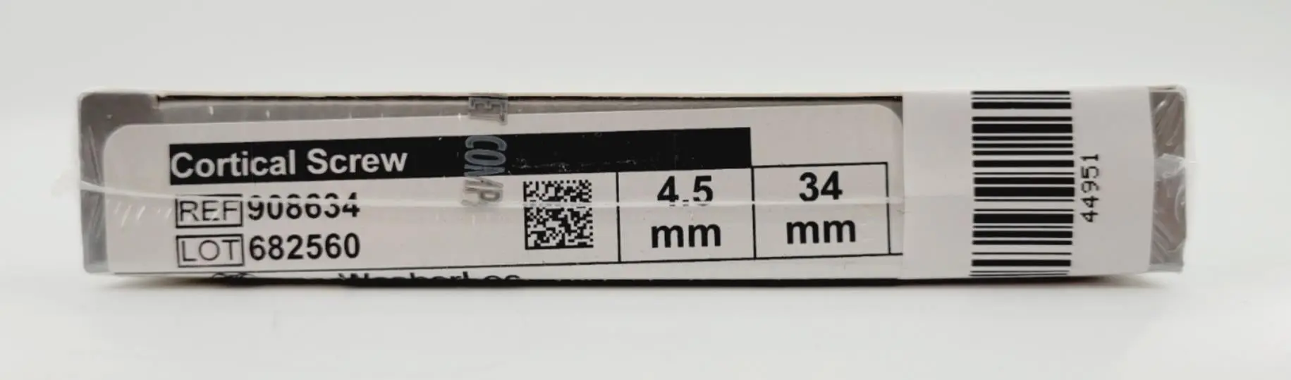 Biomet 908634 Ti-6AI-4V WasherLoc Cortical Screw 4.5mm x 34mm - Image 3