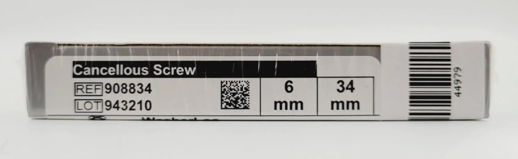 Biomet 908834 Ti-6AI-4V WasherLoc Cancellous Screw 6mm x 34mm - Image 3