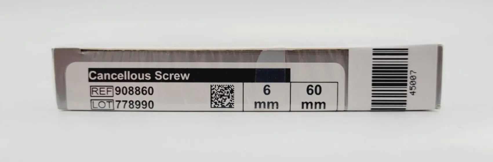Biomet 908860 Ti-6AI-4V WasherLoc Cancellous Screw 6mm x 60mm - Image 3
