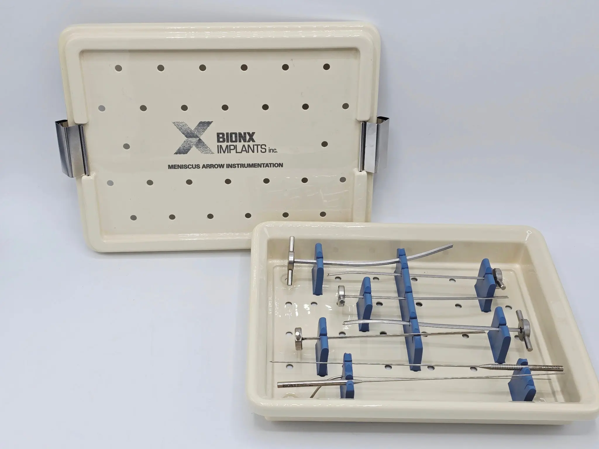Bionx Meniscus Arrow Instrumentation Set w/ Tray Cannulas Probe Trocar - Image 5