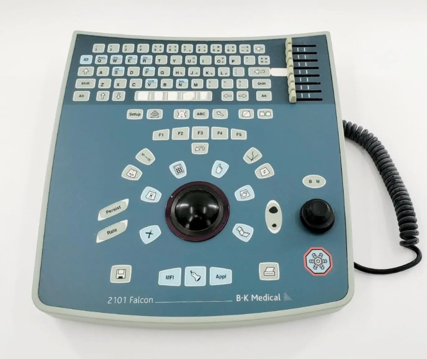 BK Medical Falcon 2101D Ultrasound Version 3.0 Keyboard Assembly ZH0676 - Image 2