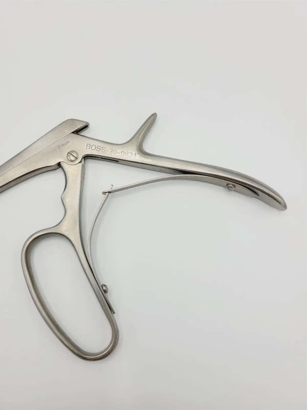 BOSS 70-0834 Ferris-Smith Rongeur 7" 2mm 40° Up Micro Ergo Surgical Instrument – Used - Image 3