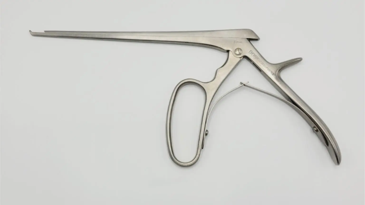 BOSS 70-0834 Ferris-Smith Rongeur 7" 2mm 40° Up Micro Ergo Surgical Instrument – Used - Image 5