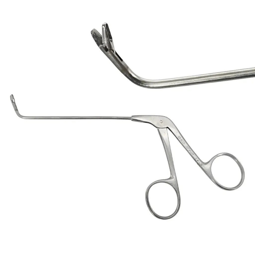 BOSS 93-5725 Rhino Biopsy Punch Forceps Short 70° Arthroscopy 7"
