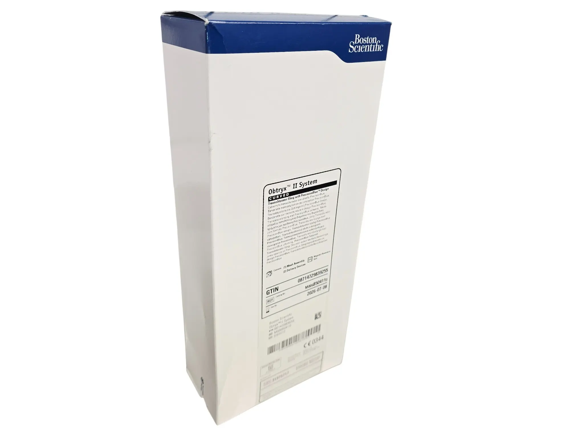 Boston Scientific M0068504110 Obtryx II System Transobturator Sling