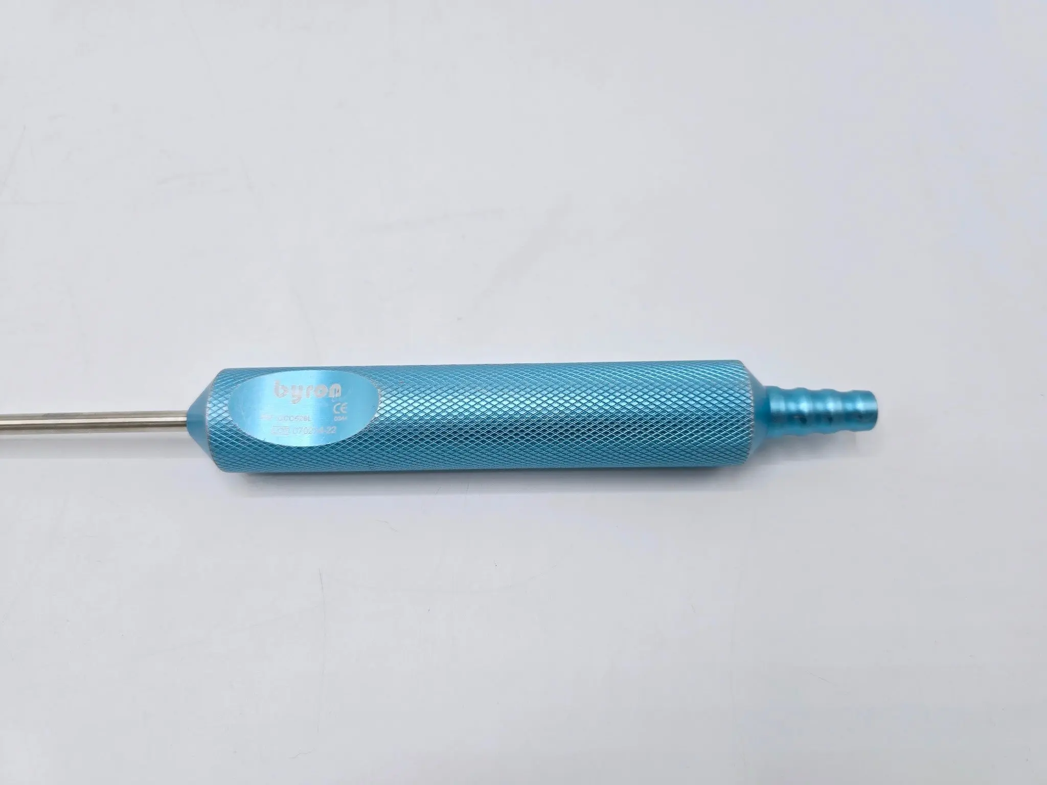 Byron CCC526L 5mm x 26cm Candy Cane Large Handle Liposuction Cannula 17" - Image 3