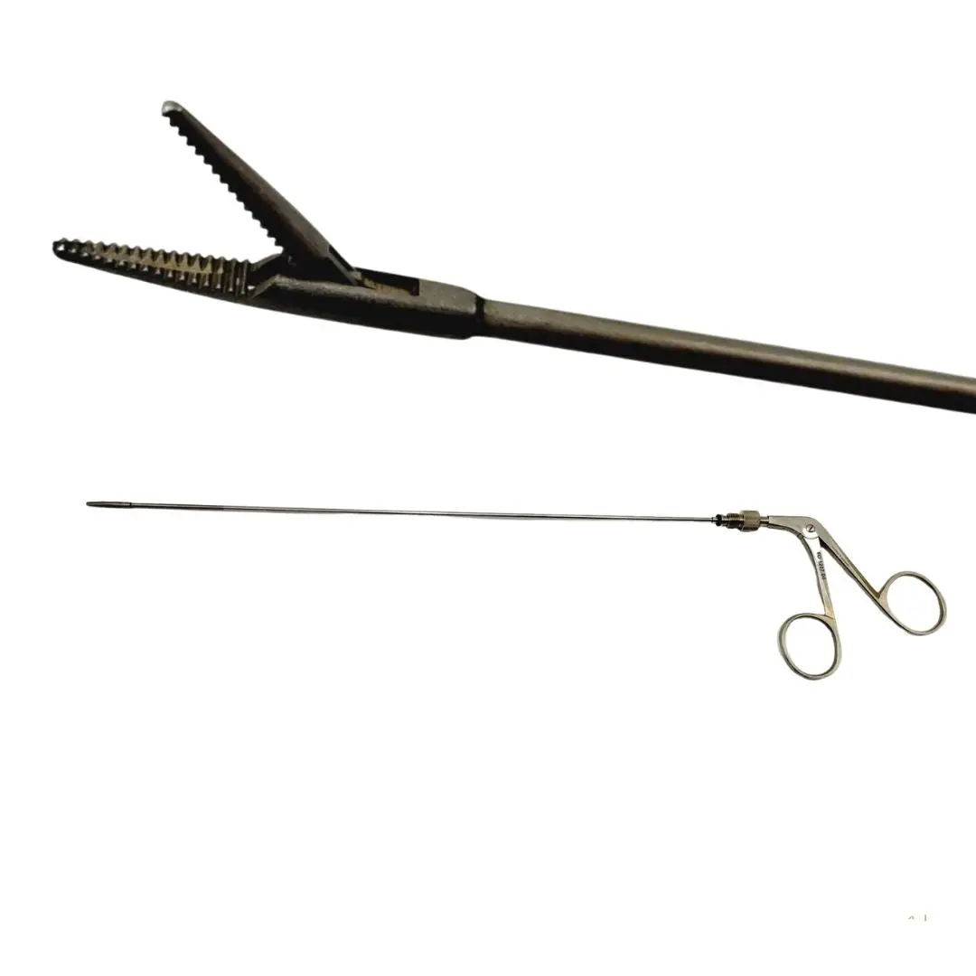 Cabot Medical 003857-401 5mm Laparoscopic Grasping Forceps 17-3/4"