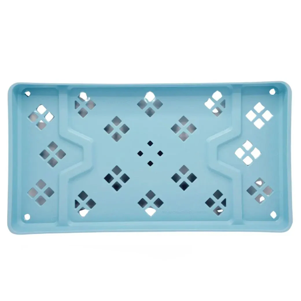 Cardinal Health Instrument Transport Tray Large Blue 22-1/4" x 11-3/4" x 1-1/2"