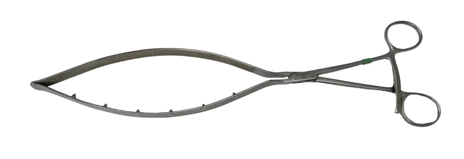 Codman 19-4063 Masters-Schwartz Liver Clamp 12" with 1/2" Jaw – Used
