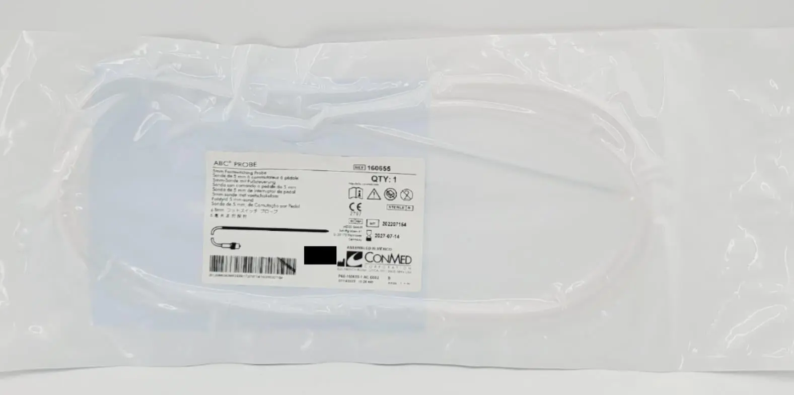 ConMed 160655 ABC Foot Switching Probe 5mm - Image 2