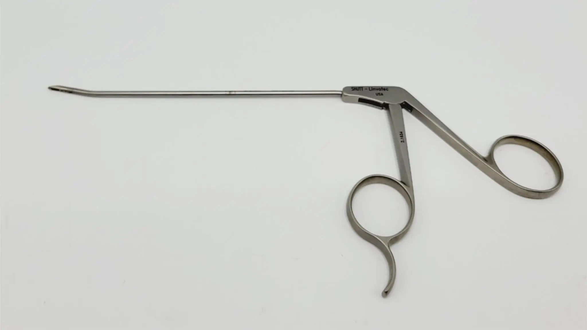 ConMed 2.1634 Linvatec Shutt Square Trimmer Forceps 2.75mm Scoop Tip 15° - Image 2