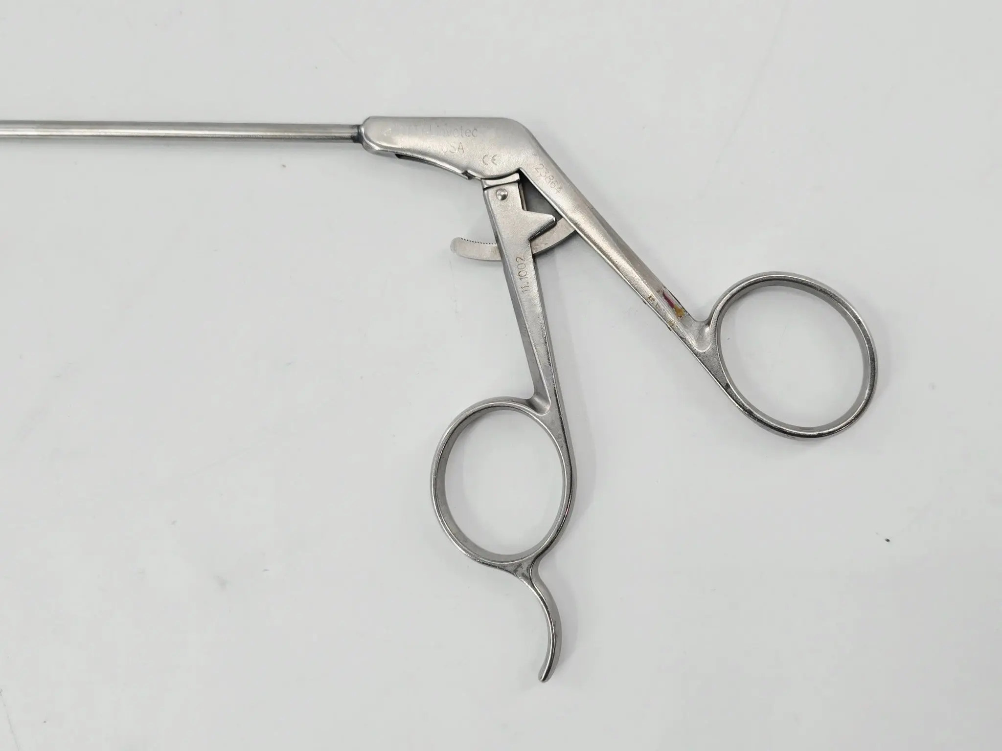 ConMed SHUTT-Linvatec 11.1002 3.4mm Alligator Grasping Forceps Arthroscopy 9" - Image 3