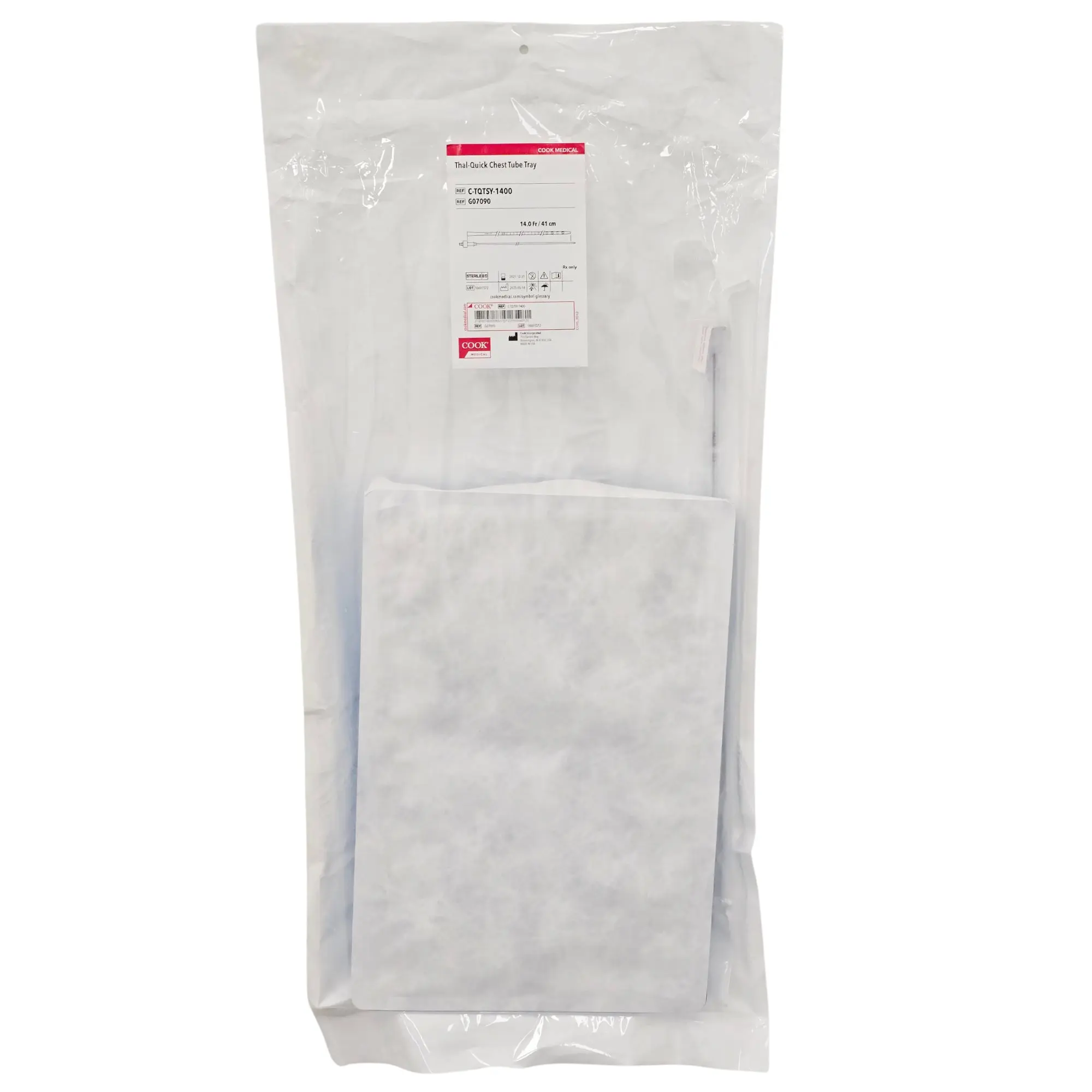 Cook Medical G07090 Thal-Quick Chest Tube Tray