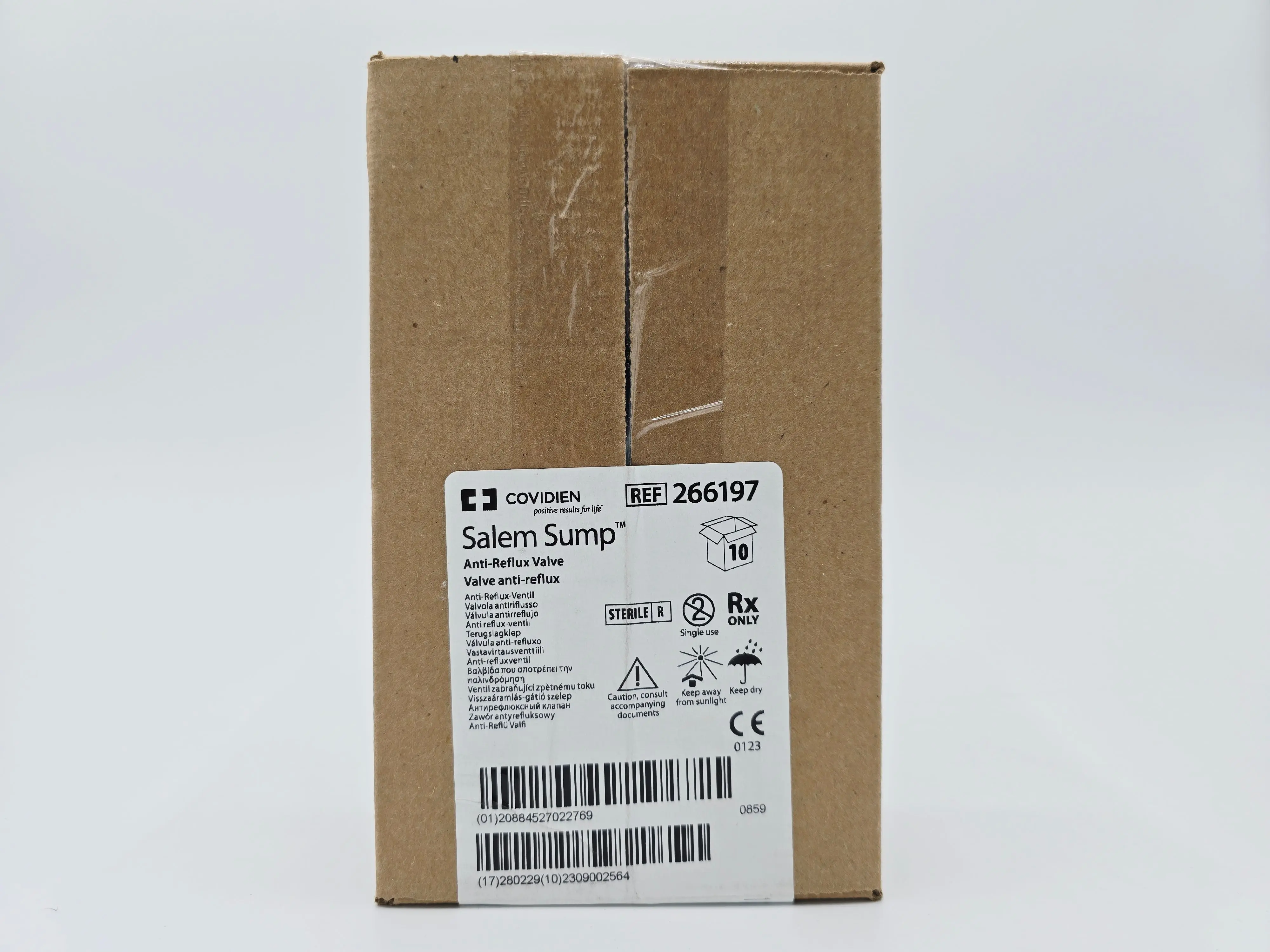 Covidien 266197 Salem Sump Anti-Reflux Valve CS/10 - Image 2