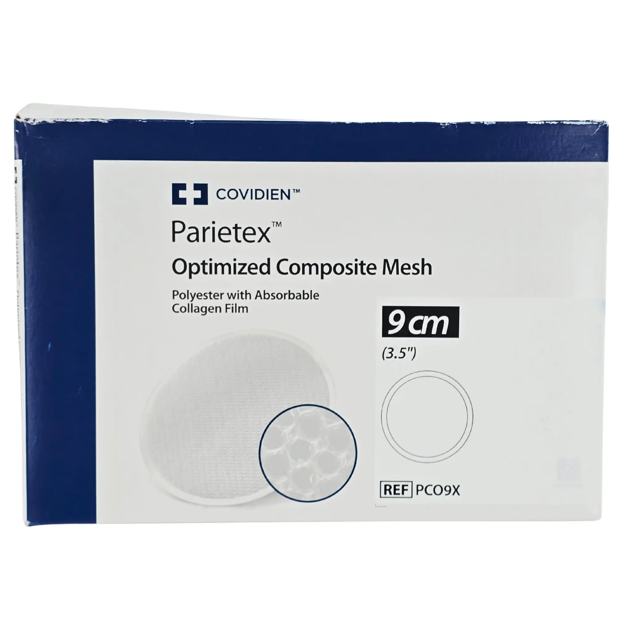 Covidien Medtronic PCO9X Parietex Optimized Composite Mesh - 9cm Round