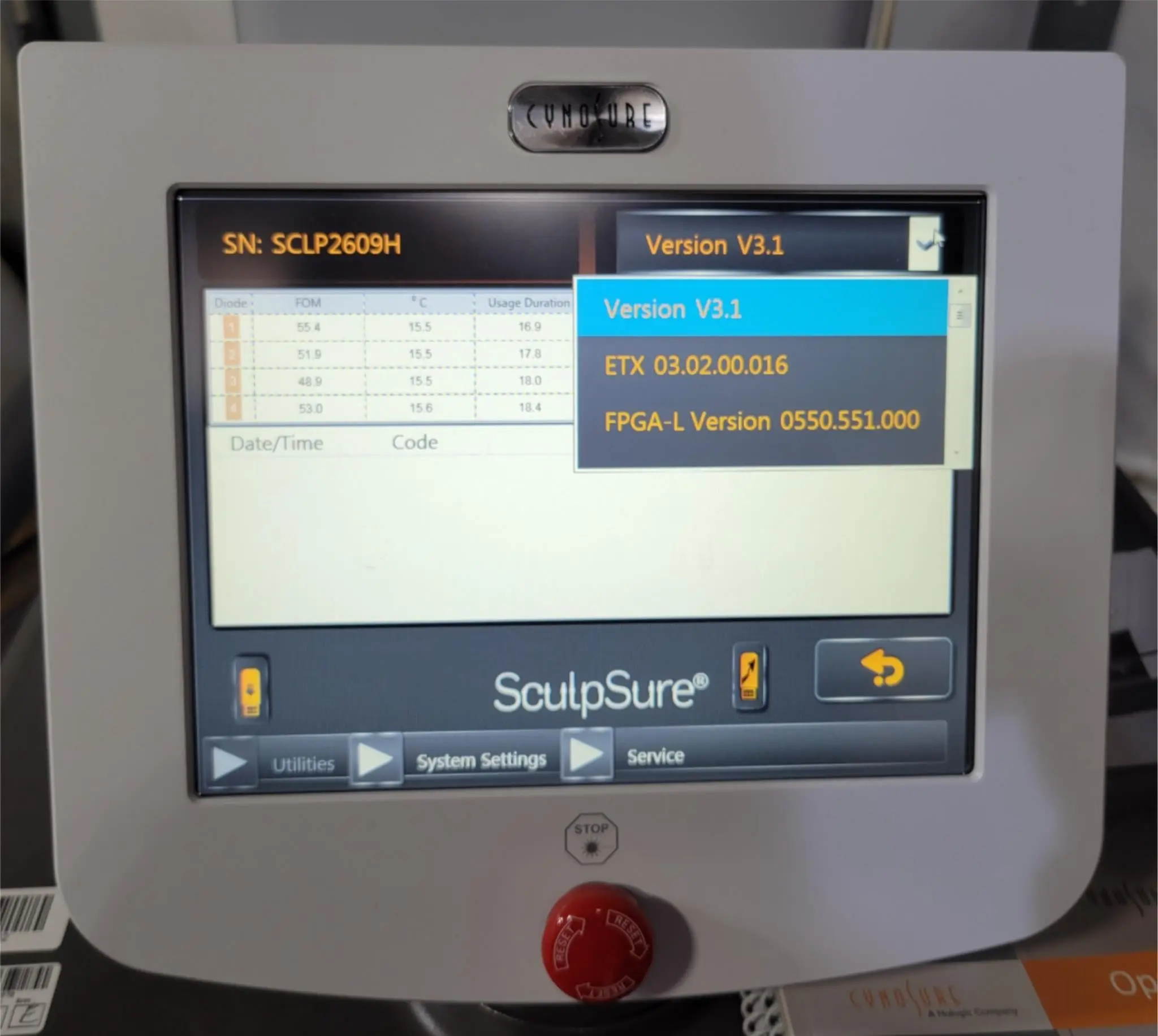 Cynosure SculpSure Non-Invasive Body Contouring System 2019 w/ Pac Key VER 3.1 - Image 9