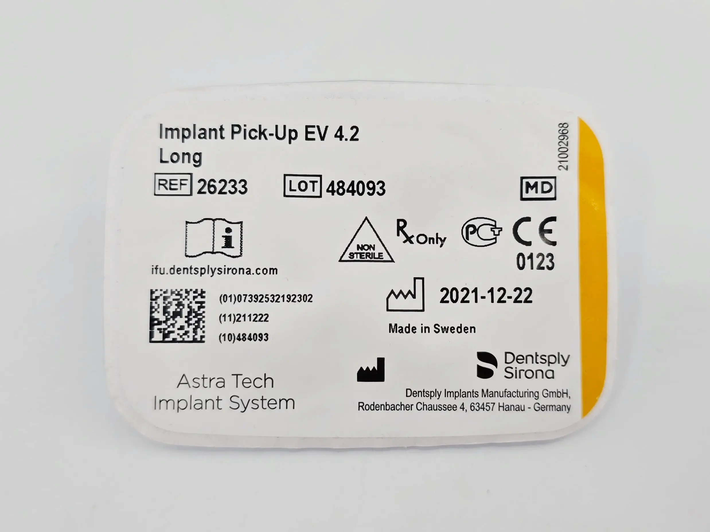Dentsply Implants Manufacturing 26233 Implant Pick-up Ev 4.2 Long - Image 2