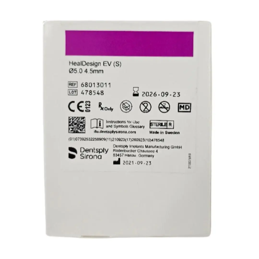 Dentsply Implants Manufacturing 68013011 HealDesign EV (S) 5.0 4.5mm