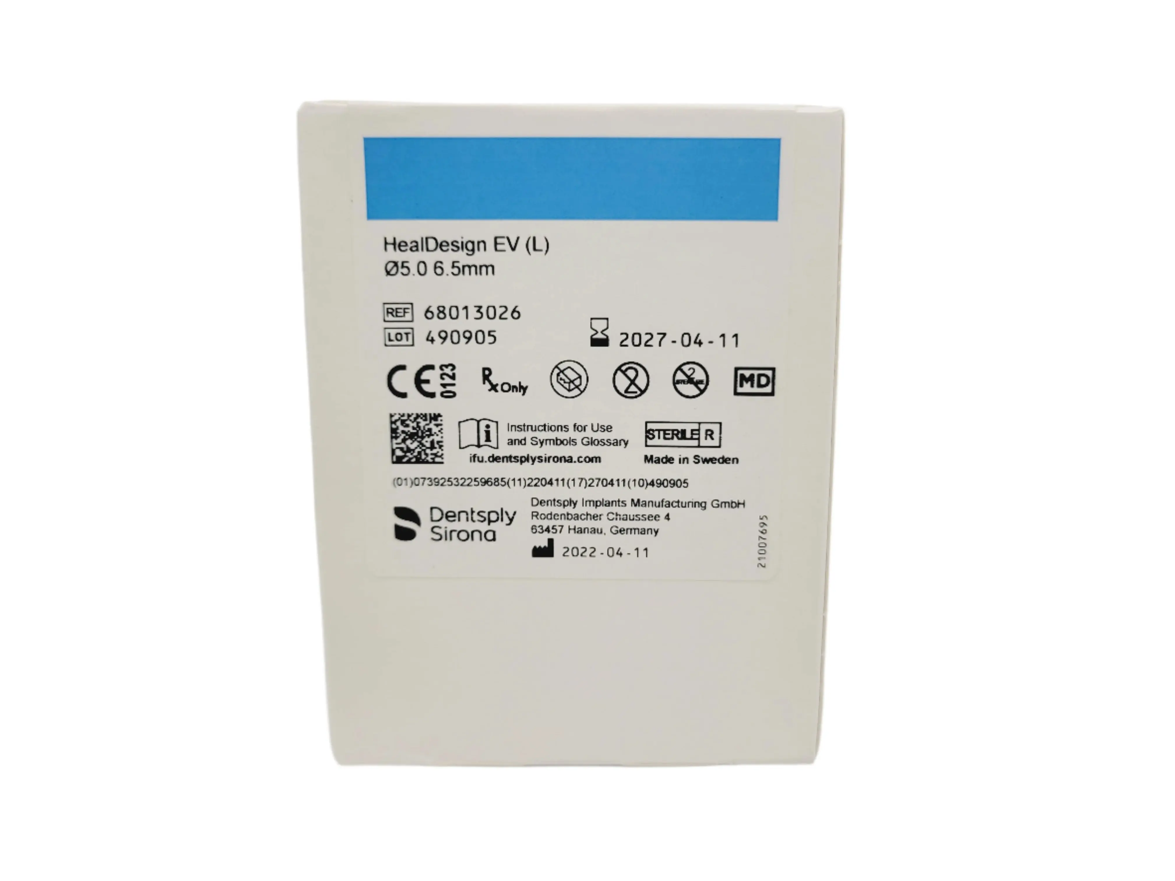 Dentsply Implants Manufacturing 68013026 HealDesign EV (L) 5.0 6.5mm