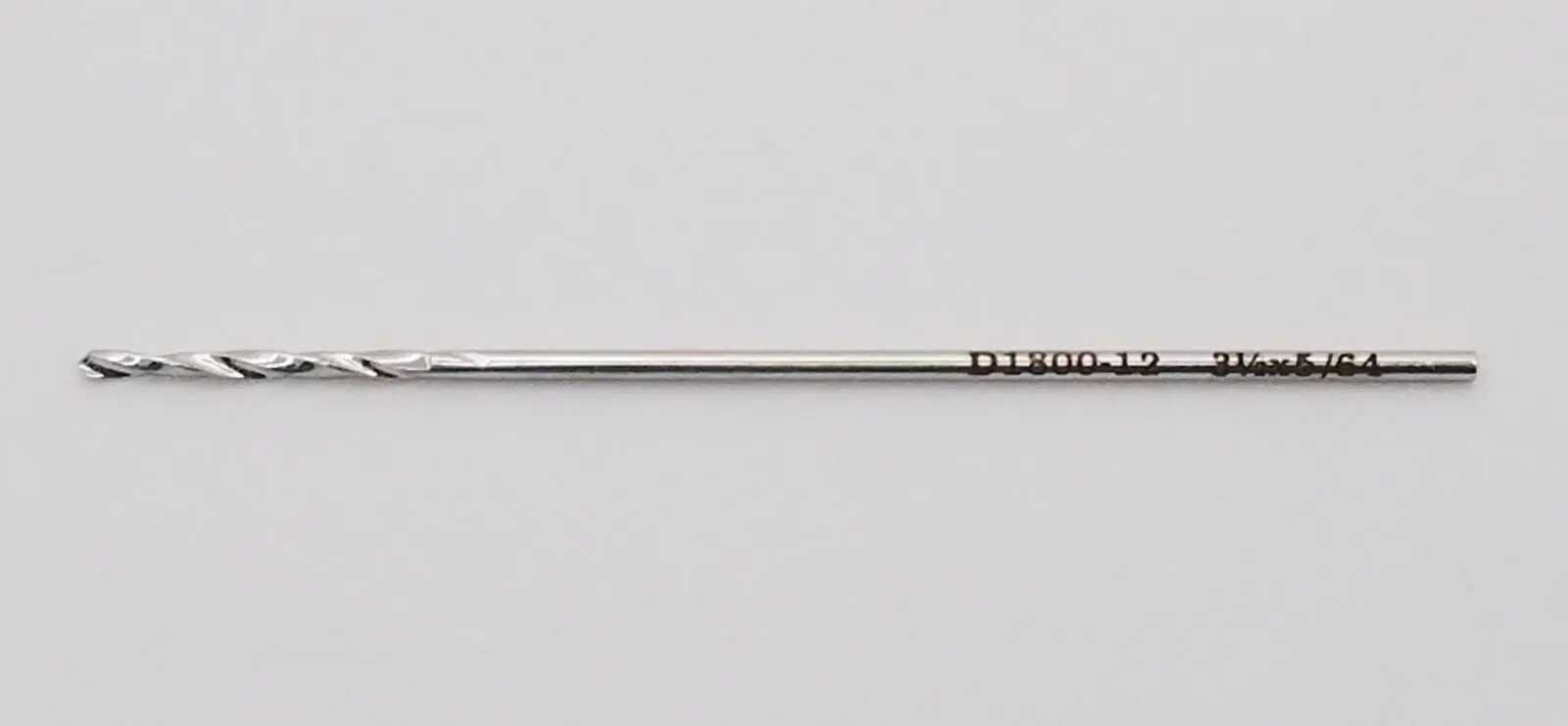 DePuy 1800-12 Orthopedic 2mm Twist Drill Bit 3-1/2" - Image 2