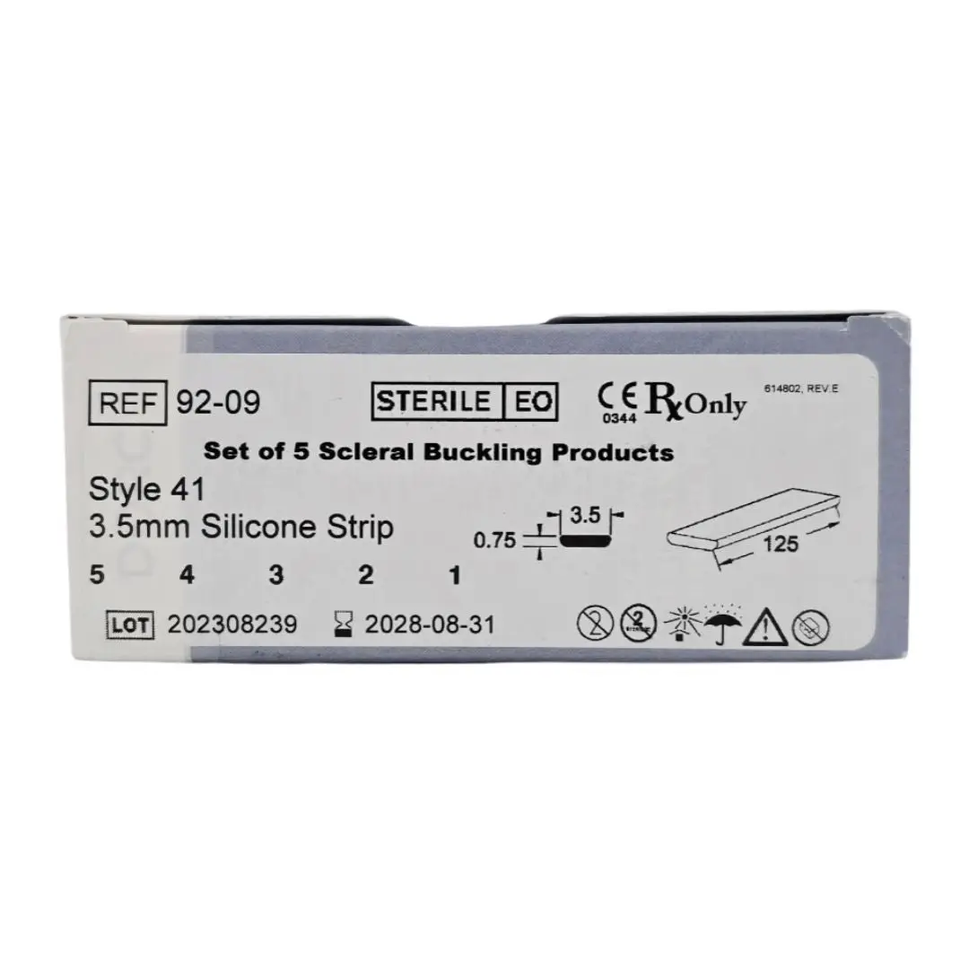 DORC 92-09 Scleral Buckling Products 3.5mm Silicone Strip Style 41 Set of 5