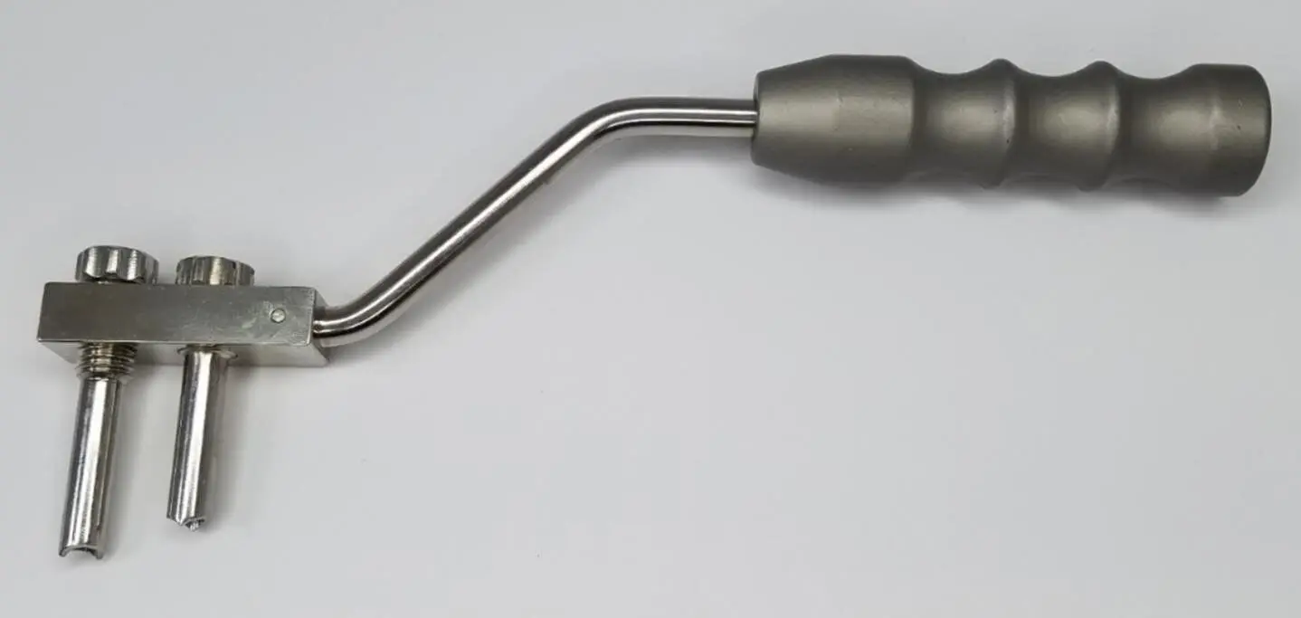 EBI Biomet 13520 DFS Orthopedic 4mm Drill Guide Template 7-1/2" Used - Image 2