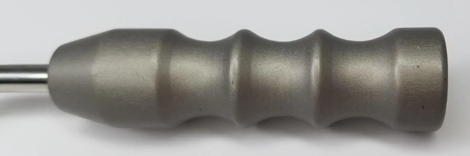 EBI Biomet 13520 DFS Orthopedic 4mm Drill Guide Template 7-1/2" Used - Image 4