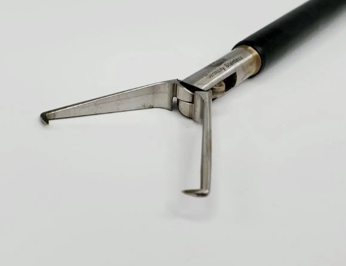 Elmed 52102-45A 10mm Schroeder Tenaculum Grasping Dissecting Forceps 18-1/4" - Image 3