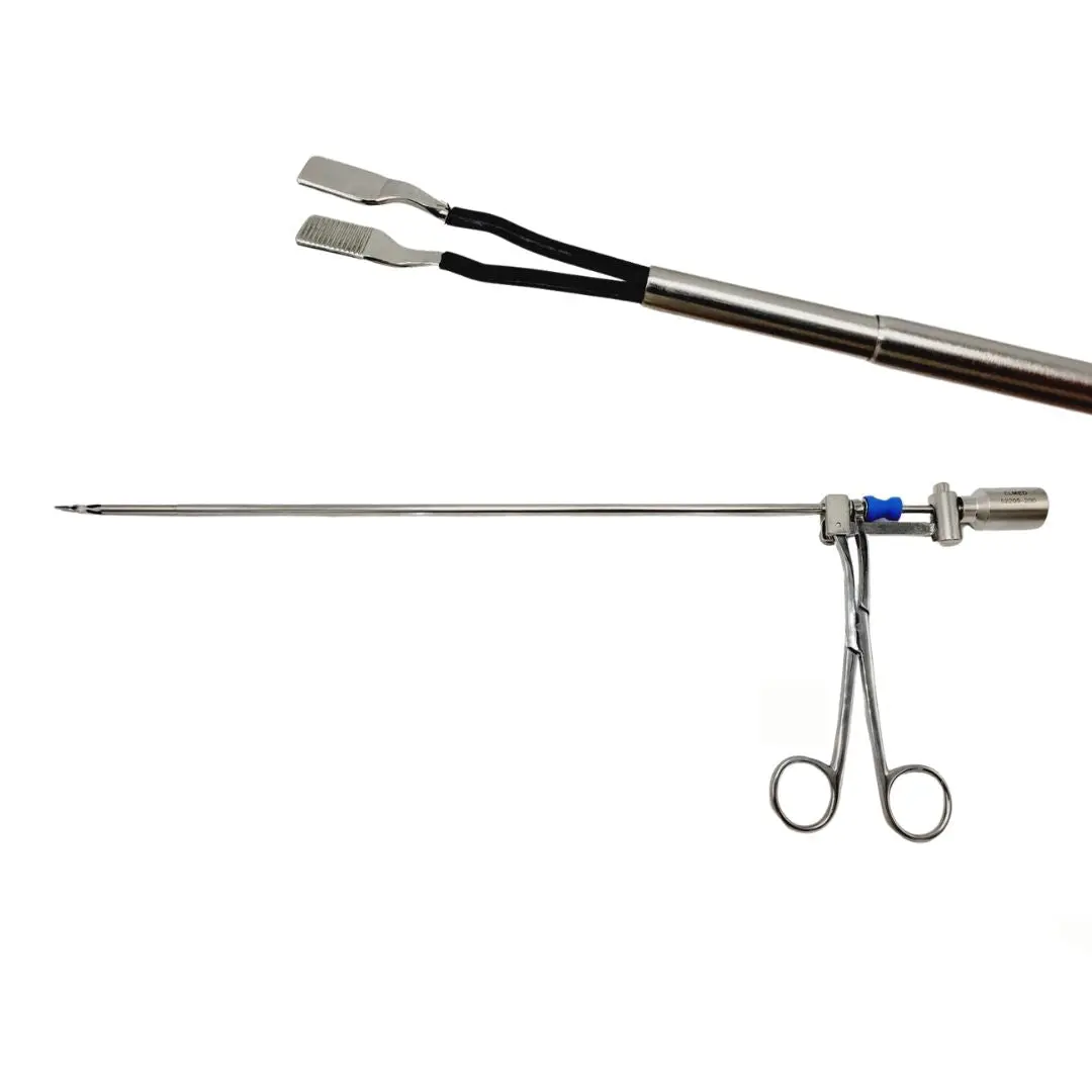 Elmed 52205-200 Scissor-Style Kleppinger Bipolar Forceps w/ Flat Tip 16-1/2"