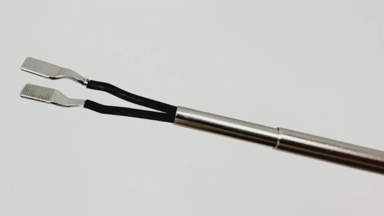Elmed 52205-200 Scissor-Style Kleppinger Bipolar Forceps w/ Flat Tip 16-1/2" - Image 4