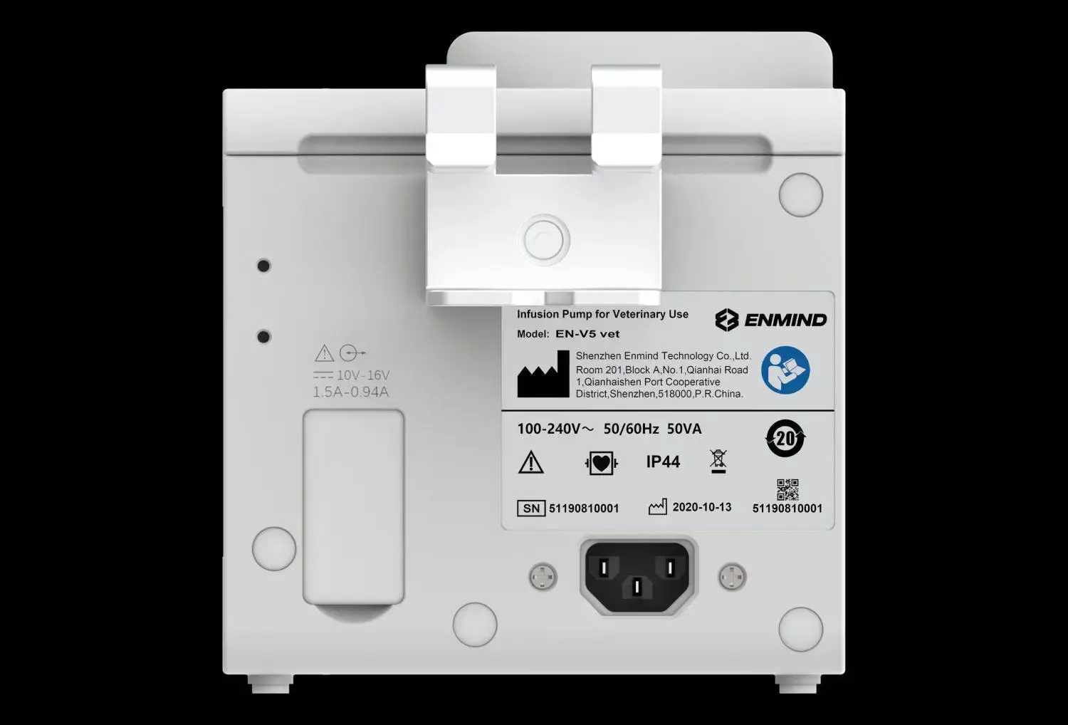 ENMIND EN-V5 Veterinary Infusion Pump 4.3" Color Touch Screen - Image 7