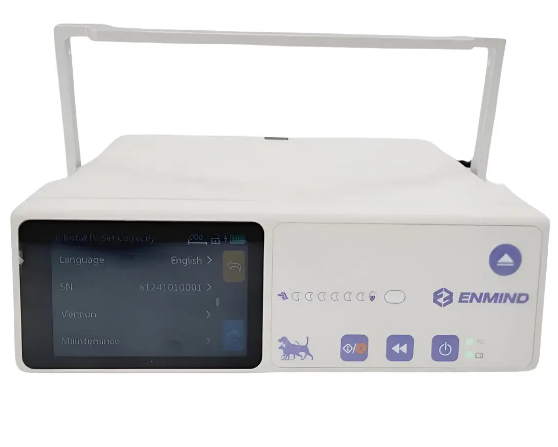 ENMIND EN-V9SE Veterinary Infusion Pump and Management System 7" Touchscreen